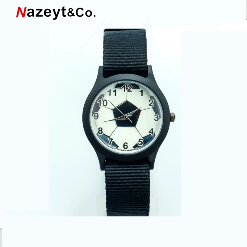 Nazeyt нейлоновые футбольные часы детский подарок красочные спортивные для