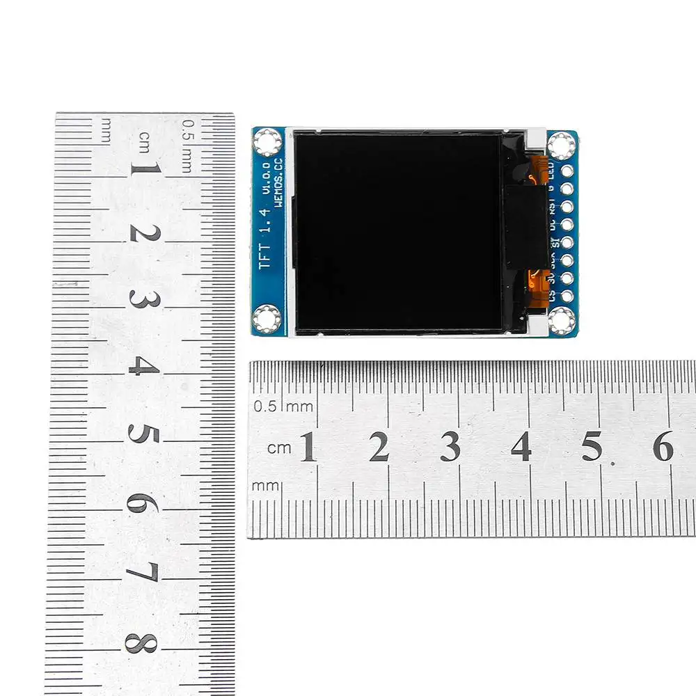 LEORY 1 шт ESP8266 1,4 дюйма ЖК-дисплей тонкопленочная защита V1.0.0 Дисплей модуль для D1 Мини Доска