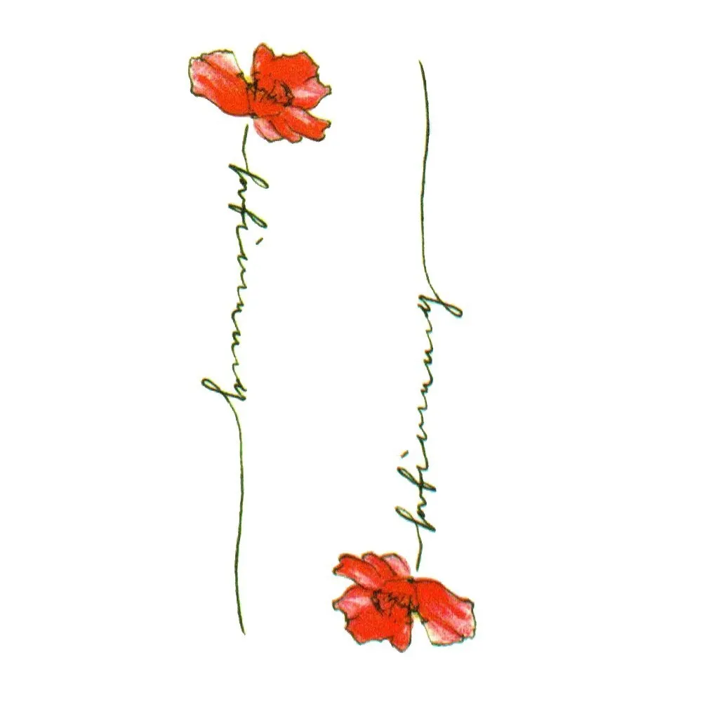 WYUEN Flower Temporary Tattoo Sticker Waterproof Fashion Women Face Fake Body Art Children Adult Hand Tattoos 10.5X6cm P-101 WYUEN Flower Temporary Tattoo Sticker Waterproof Fashion Women Face Fake Body Art Children Adult Hand Tattoos 10.5X6cm P-101