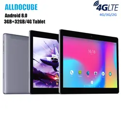 Оригинальный ALLDOCUBE M5S 4G Phablet Android 8,0 10,1 ''МТК X20 Дека планшет 3 GB 32 GB Dual SIM карты 5MP Камера