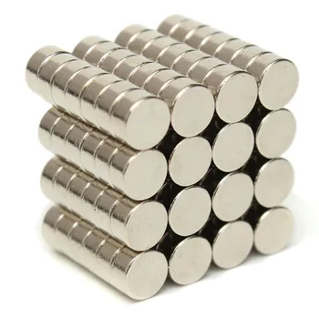 

100Pcs/set N50 NdFeB Super Strong Disc Magnets 6mm x 3mm Rare Earth Neodymium Magnets with High Magnetic Energy