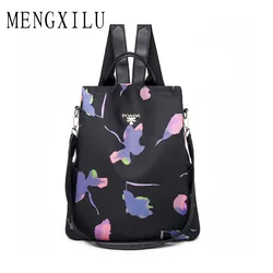 Nueva Moda Antirrobo Oxford Impermeable Bolso de las Mujeres 2019 Multifunción con Cremallera Mujer Damas Niñas Mochila Mochila Escolar para el Estudiante Nueva Moda Antirrobo Oxford Impermeable Bolso de las Mujeres 2019 Multifunción con Cremallera Mujer Damas Niñas Mochila Mochila Escolar para el Estudiante