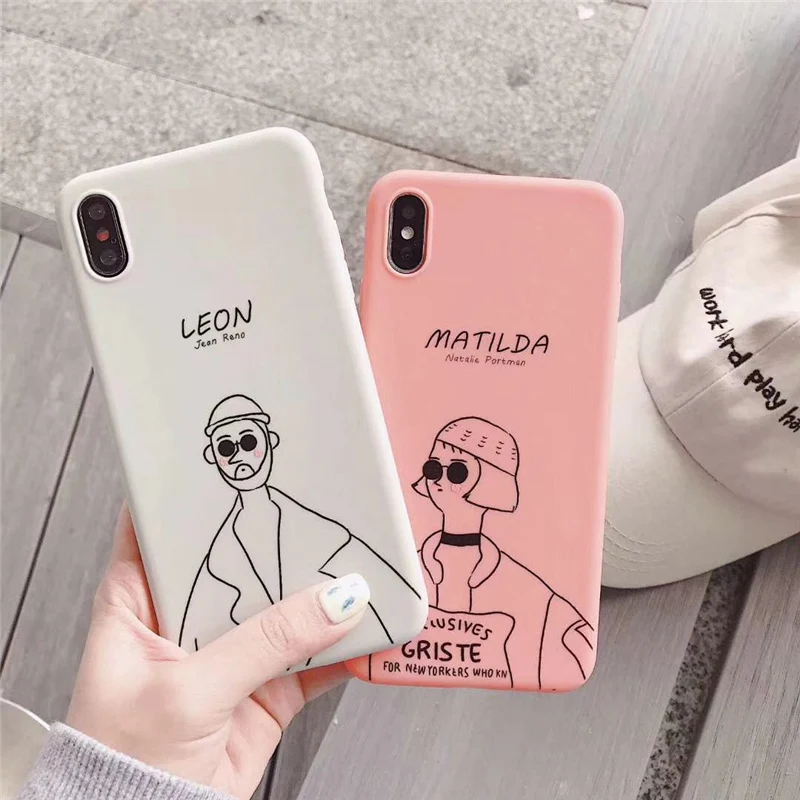 Lovebay чехол для телефона iPhone 6 6s 7 8 Plus X XR XS Max модный мультяшный киллер лист цветок