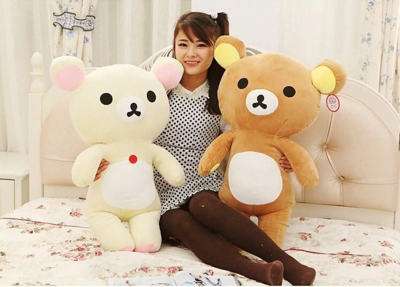 20 см супер мило мягкий плюшевый ленивый медведь Rilakkuma куклы и дня рождения