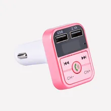 Smart Universal Bluetooth Audio Receiver Wireless Bluetooth Receive Auto FM LED Digital Display Handsfree Car Accessories