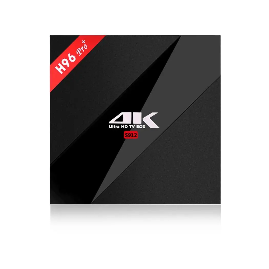 

H96 Pro Plus android smart tv box 7.1 Amlogic S912 Octa Core 3G/32G dual wifi BT4.1 4K H96pro+ PK X96 Media Players