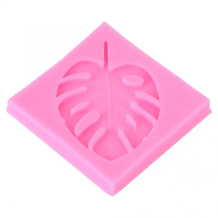 

Silicone Forms Homemade Monstera Leaf Cake Mold Silica Gel Molds Cake Maker For Kids Party Nozzles for Cake