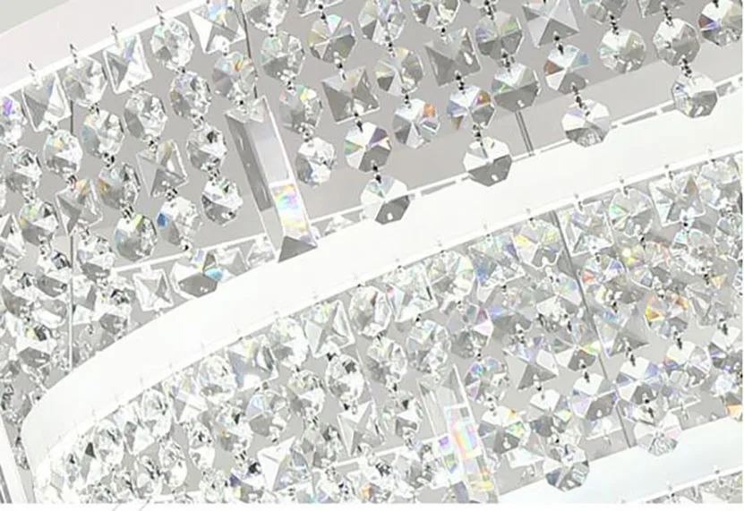 B американский стиль ретро люстры LED Хрустальное освещение для гостиной спальни
