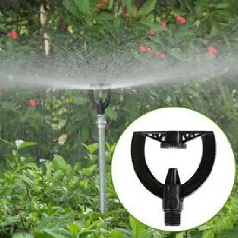 

1/2"(dn15) Plastic Watering Sprinkler Impact Sprinkler Nozzle For Garden And Lawn Irrigation