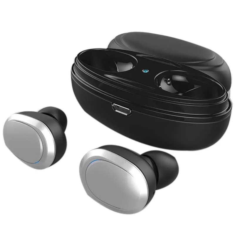 T12 TWS Близнецы наушники зарядный чехол Mini Bluetooth V4.1 гарнитуры двойные Беспроводные