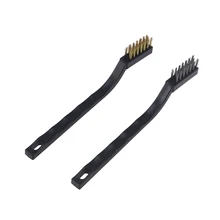 14 шт. 7 дюймов щетки автомобильных двигателей дверные щетки для окон очистка щелей инструменты аксессуары(черный