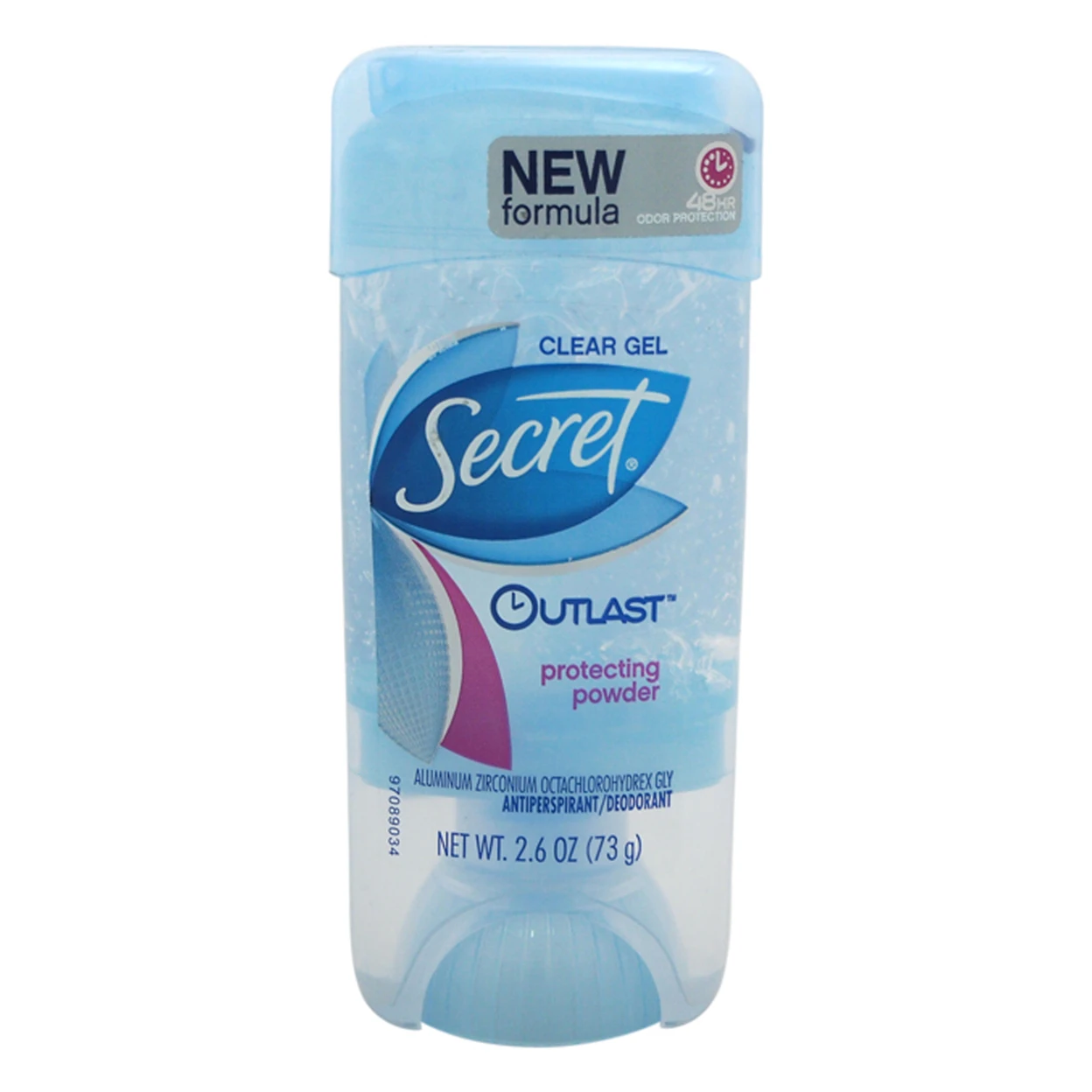 Secret Outlast Clear Gel Antiperspirant & Deodorant Protecting Powder Scent by Secret for Women