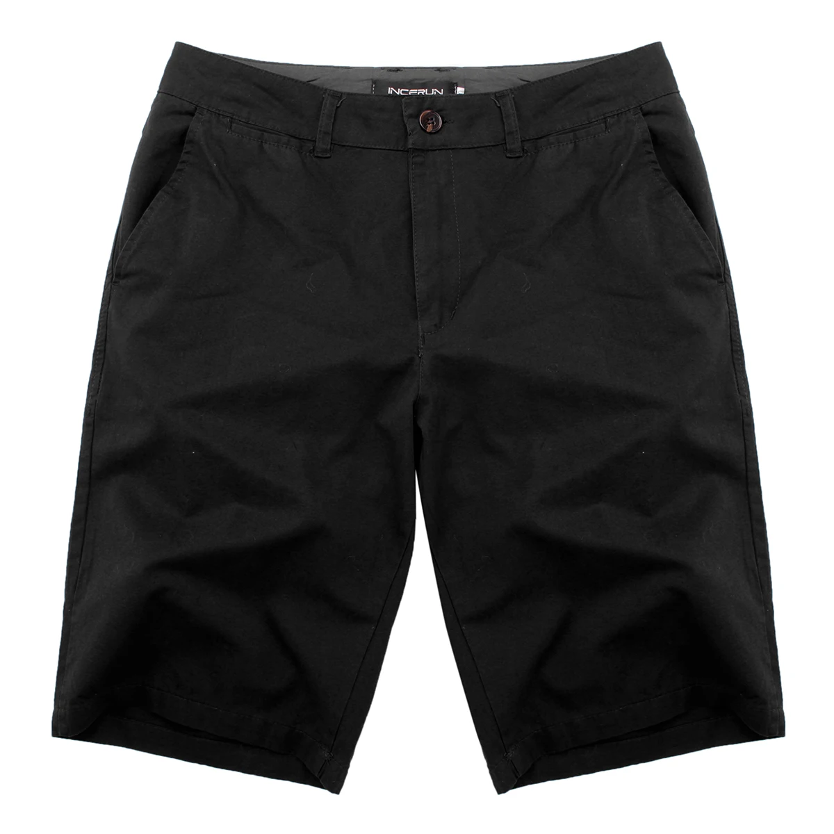 2019 Casual Summer Shorts Men Cotton Knee Length chinos shorts Vintage Casual Men Shorts Fashion masculina Big Large Size 44