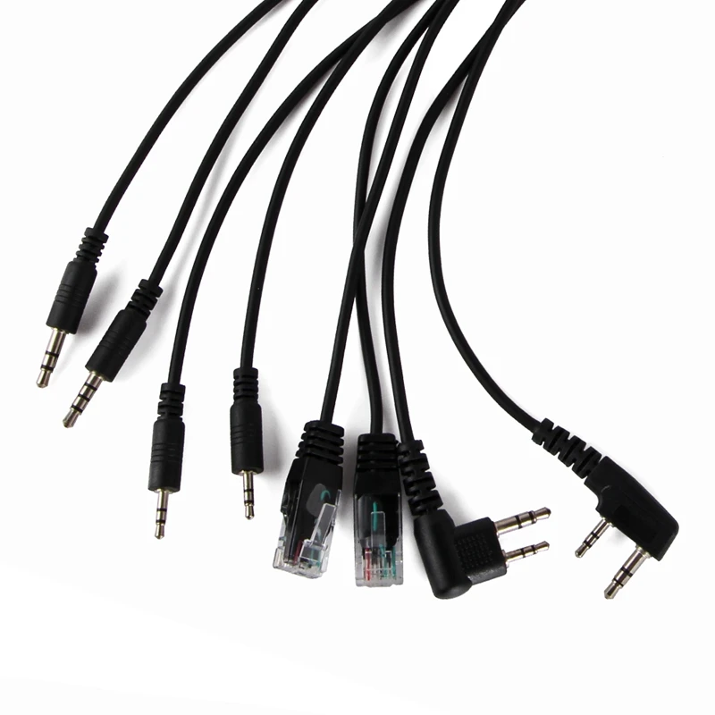 8 в 1 USB кабель для программирования YAESU BAOFENG UV 5R Kenwood Motorola Radio ICOM Retevis H777 Walkie