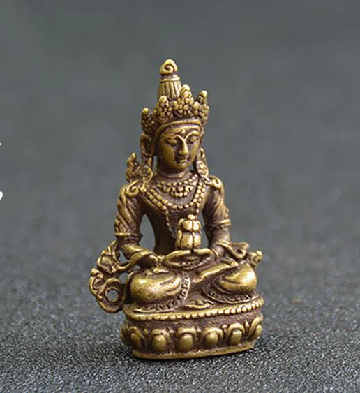 

Brass Small Buddha Statue Handmade Carved Statue