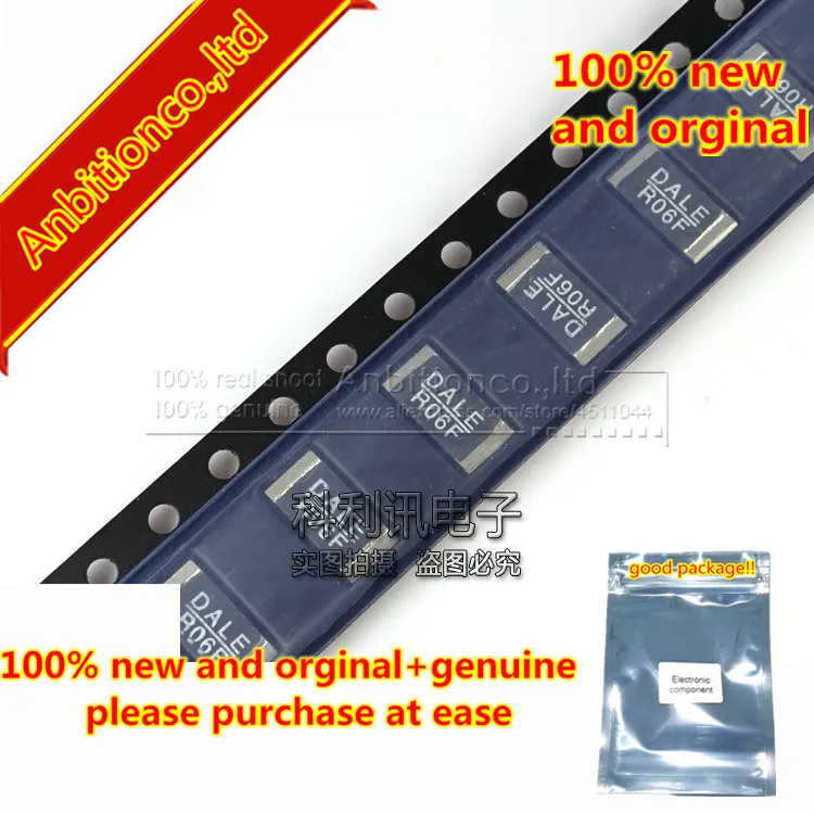 

50pcs 100% new and orginal WSL2512R0600FEA 2512 0.06R 60Millieu 1W 1% in stock