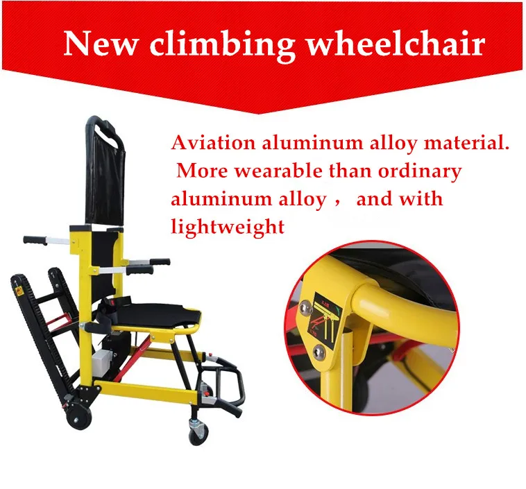 Free shipping 2019 Electric font b wheelchair b font car intelligent up and down stairs folding