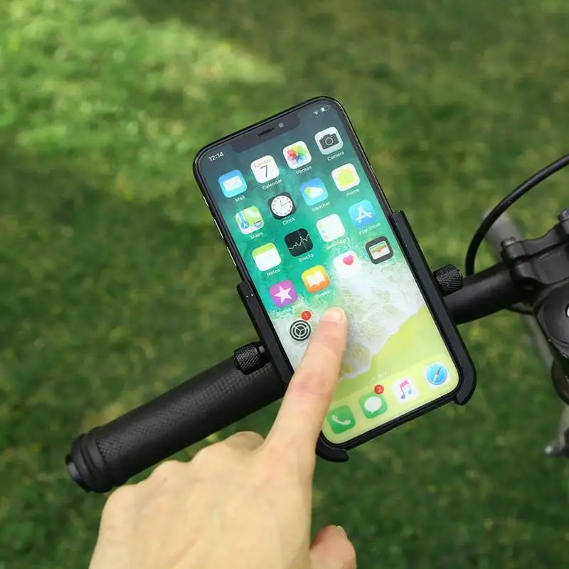 

Bicycle Phone Holder For iPhone Samsung Universal Mobile Cell Phone Holder Bike Handlebar Clip Stand Rotary MTB Mount Bracket