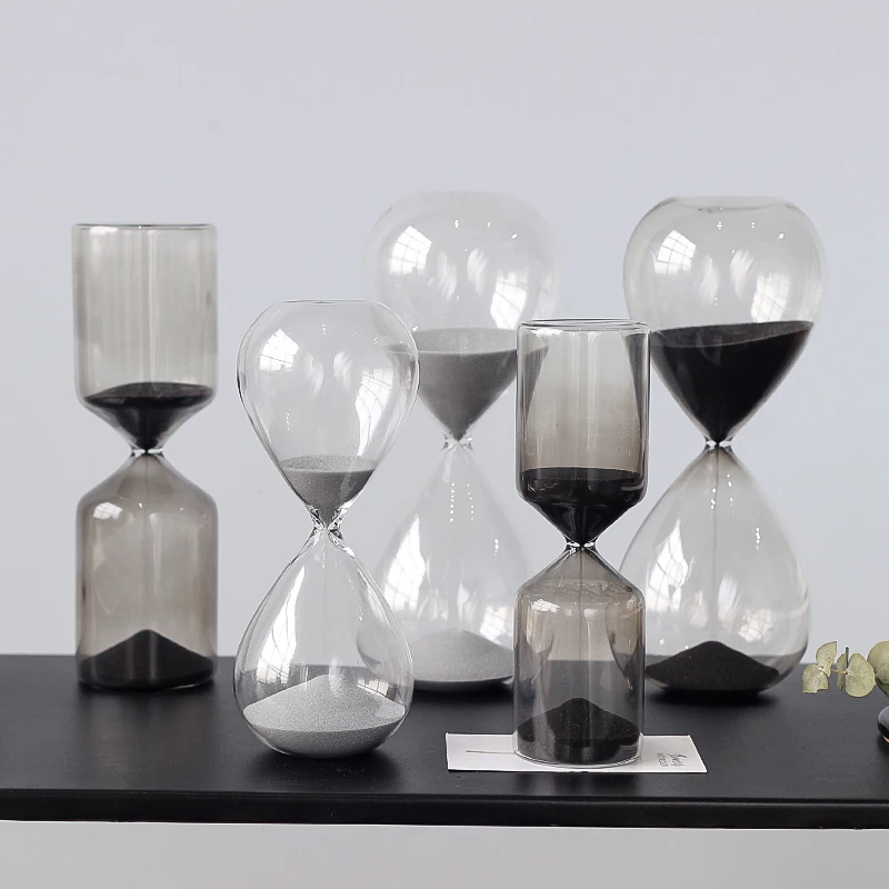 

Modern Simple Hourglass Timer Decoration Creative Nordic Living Room Home Decoration Sand Hourglass Children's Birthday Gifts