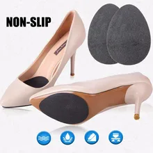 1 пара нескользящих колодок для обуви для женщин и мужчин, нескользящая резиновая обувь для улицы, стельки для обуви, стельки для стопы, протекторы, половинные вставки