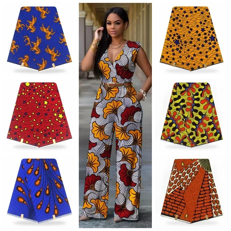 

New Designs Hollandais Wax High Quality hot Wax Hollandais 2019 Veritable Dutch Wax African Wax Hollandais For Women Dresses
