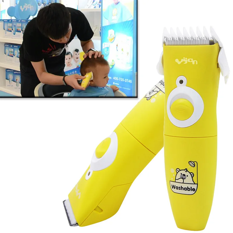 

2019 Professional JYX-16800A Hair Clipper 5W Power One Button Operation Low Noice Compact Design Baby Hair Trimmers for Children