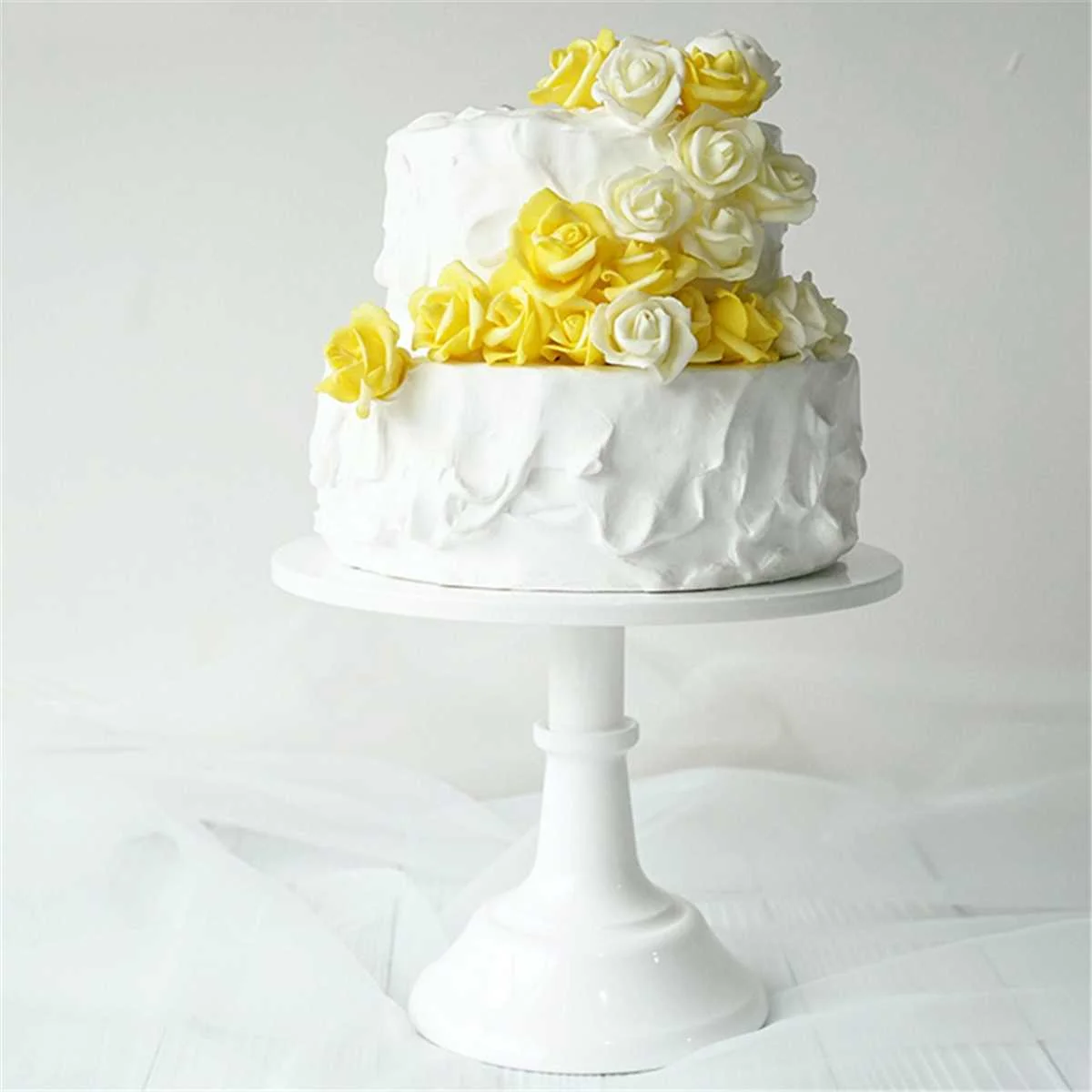 

30cm Iron Cake Stand Pedestal Dessert Holder Cupcake Display Rack Cake Tools Bakeware Easter Birthday Wedding Party Decoration