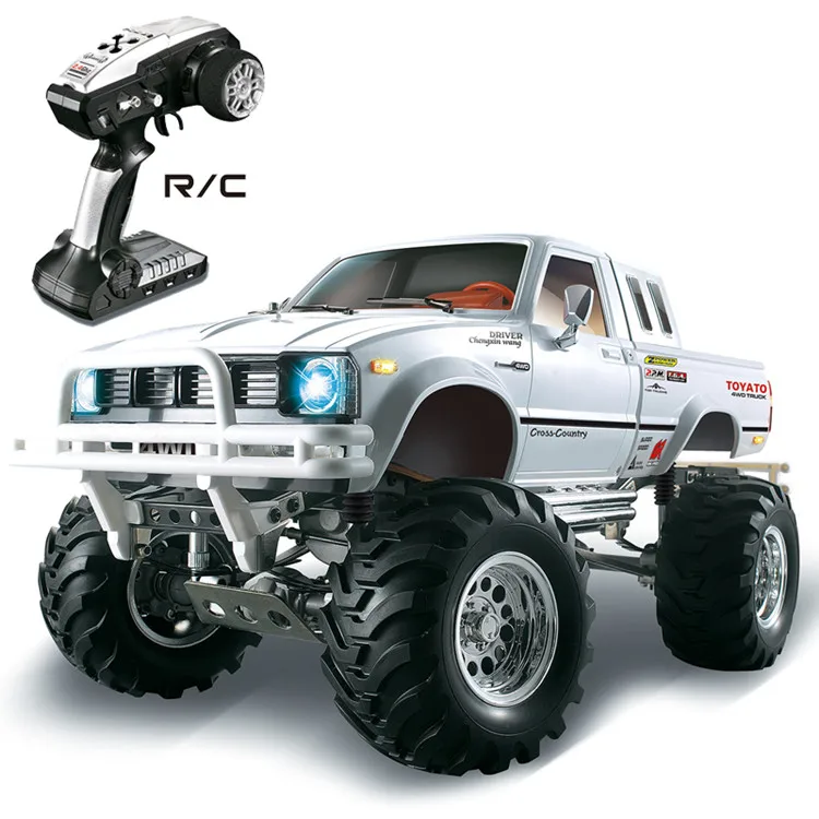 HG P407 1/10 2,4G 4WD 3CH матовый ралли Rc автомобиль для TOYATO Металл 4X4 пикап Рок Гусеничный RTR игрушка черный белый подарки для мальчиков