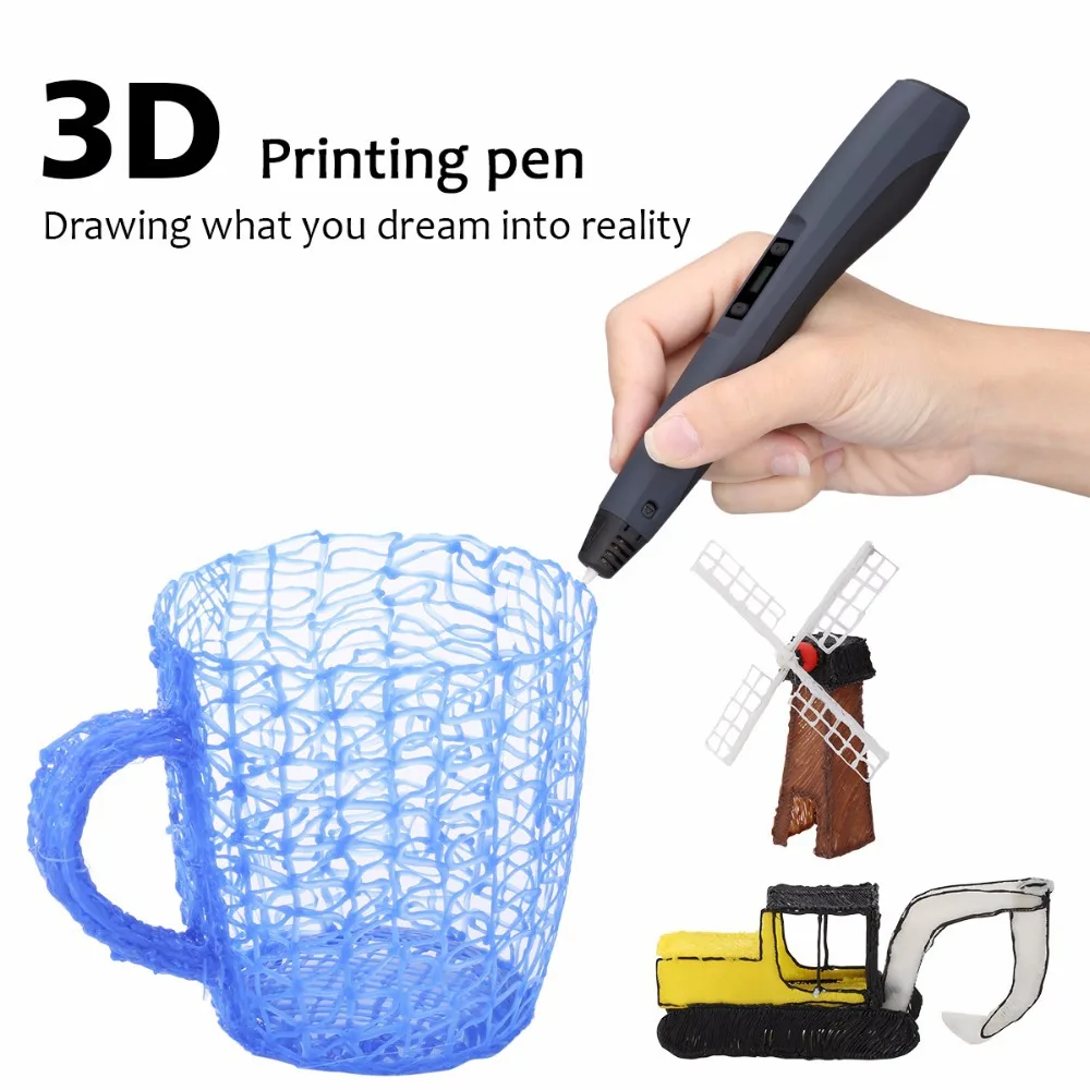 3D печать Ручка 3D Ручка Шэньчжэнь фабрика детская живопись граффити Умная Кисть студент DIY креативный подарок