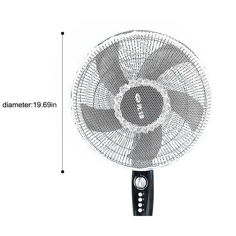 Электрический вентилятор защитный чехол для защиты рук Защитная Кружевная Сетка пылезащитный чехол для детей младенцев