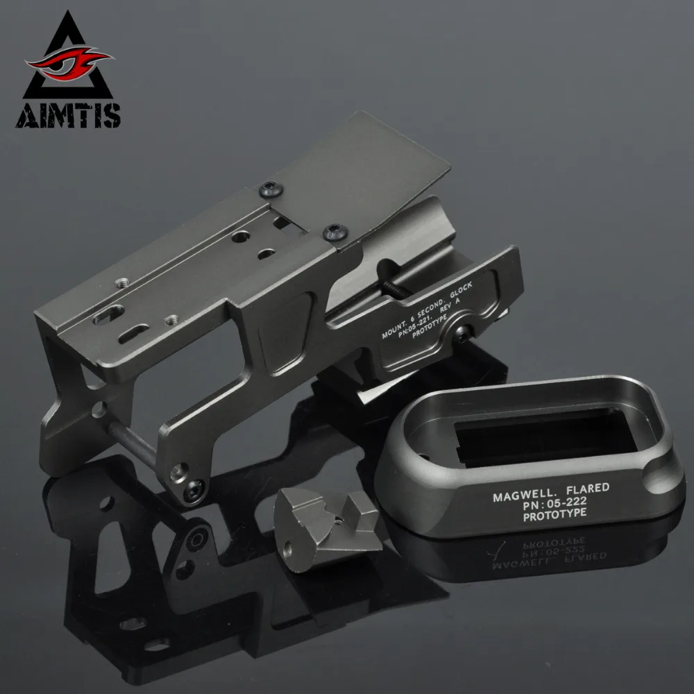 AIMTIS ALG Defense 6 Second Mount Optics Scope Mount RMR For Pistol