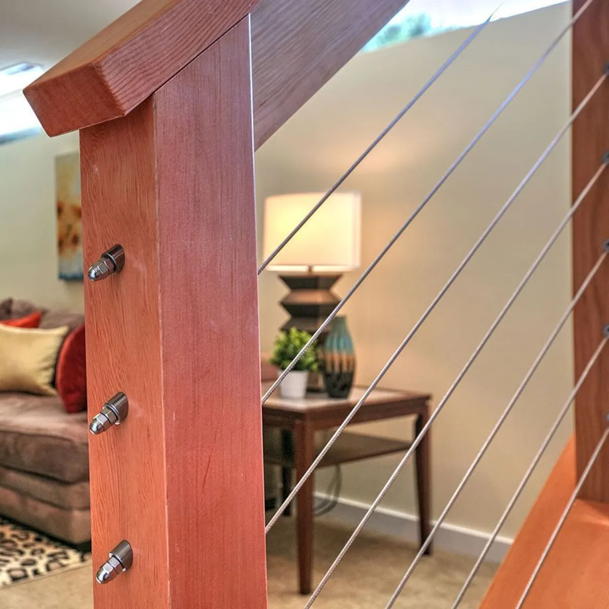 

20Pcs Stainless Steel T316 Threaded Terminal End Fitting for 3/16'' Cable Railing Hand Swage Railing Wood Posts DIY Balustrade