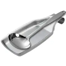 Многофункциональные кухонные инструменты для хранения ложек из нержавеющей стали, подставка для суповой ложки, подставка для шпателя, кухонные аксессуары