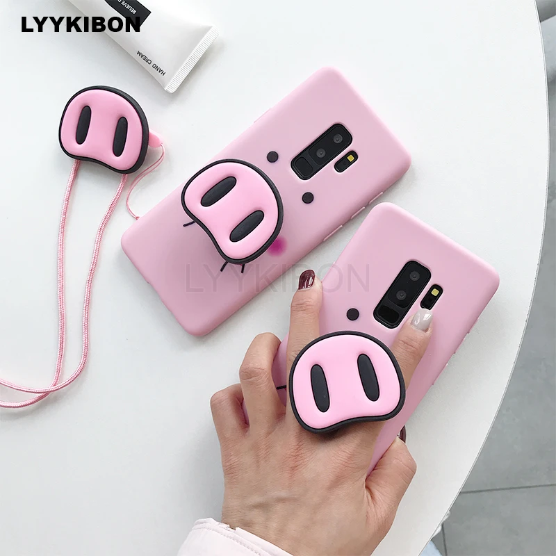 

Soft TPU Silicone Phone Case For Samsung Galaxy S8 S9 S10 J4 J6 A6 Plus Note 8 9 J3 J5 J7 2017 EU A30 A40 A70 A50 M20 Case pink