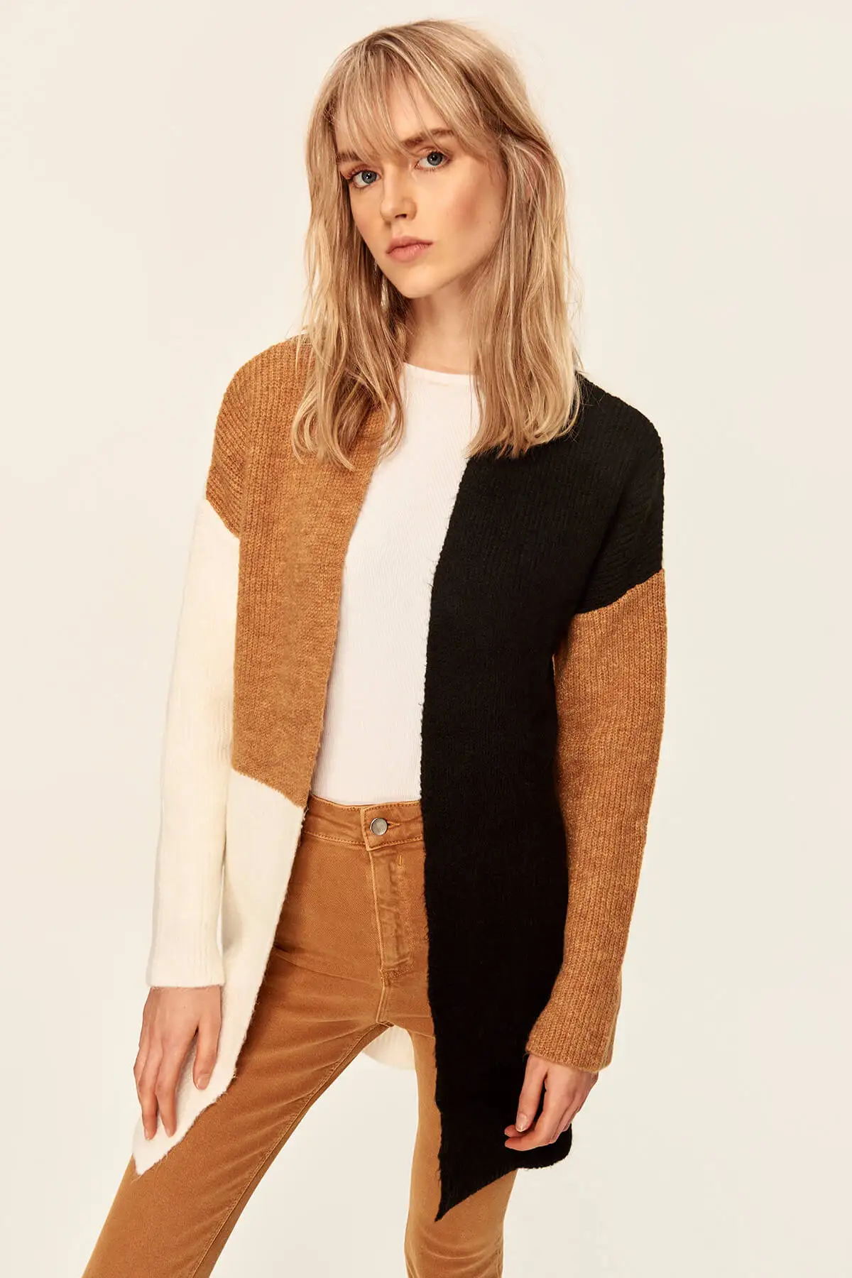 womens camel color sweater