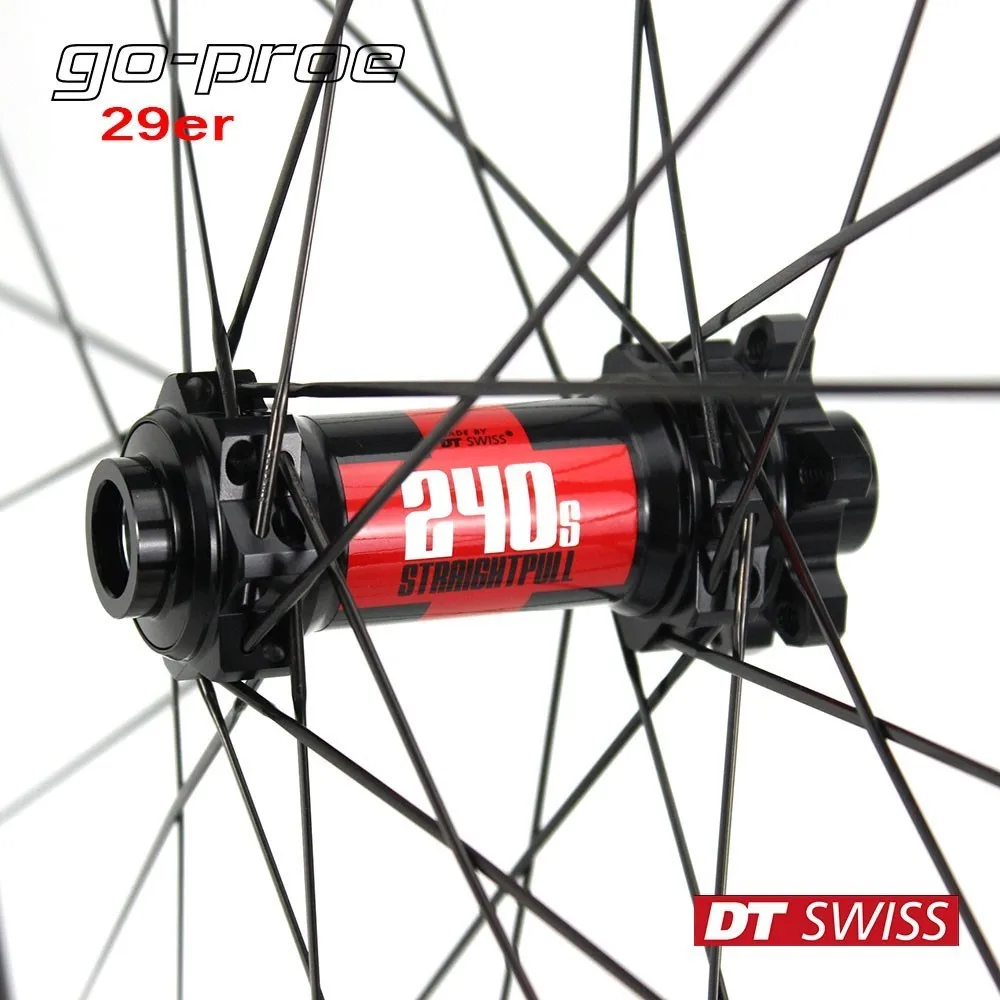 Cheap 29er Carbon Mountain Bike Wheel High-End DT Swiss 240 Series MTB WheelsetTubeless Ready XC:420g/AM:460g/DH:540g Rim 40mm 30mm 4
