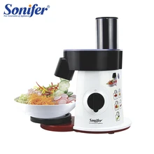 Food Processor Vegetable Cutter Round Electric Slicer Grater Potato Carrot Shredder Slicer Vegetable Chopper for Kitchen Sonifer
