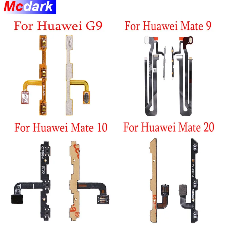 

For Huawei G9 Mate 9 Button Flex Cable Power Volume up/down Button FPC Wire Flex Cable repair apart For Huawei Mate 10 Mate 20