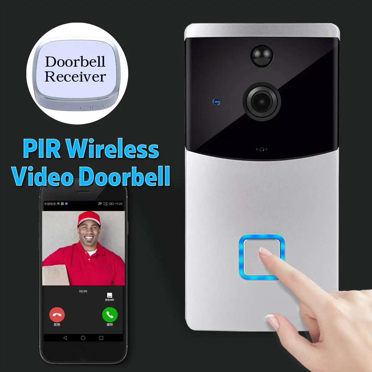 

IP Video Intercom WIFI Video Door Phone Door Bell WIFI Doorbell Camera For Apartments IR Alarm Wireless Security Camera