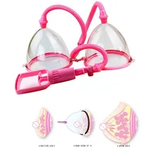 Breast Enlarge Pump,Breast Massager Enhancer Large Size Electric Breast Enlargement Pump With Twin Cups Sex Toy