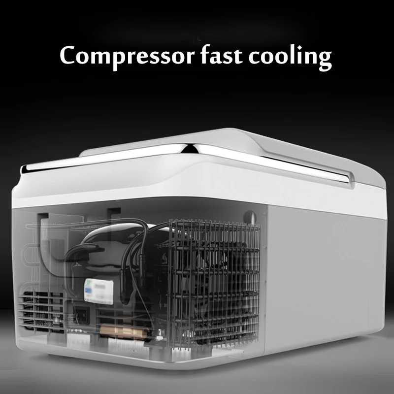 18L Car Refrigerator Freezer Cooler Car Fridge Compressor for Car Home Picnic Refrigeration Freezer -20~10 Degrees DC 12V 240V