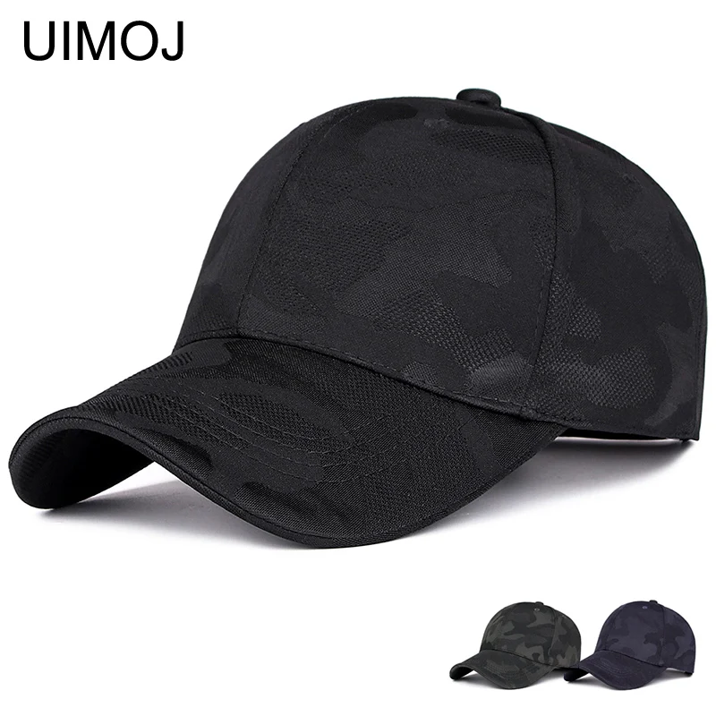 Новое поступление кепки UIMOJ с камуфляжным узором для мужчин регулируемые женщин