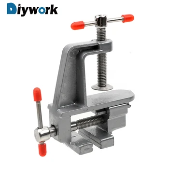 

DIYWORK Screw Type Workbench Vise Flat Table Vise Pliers Quick Positioning Fixture 30MM Maximum Opening Toggle Clamp