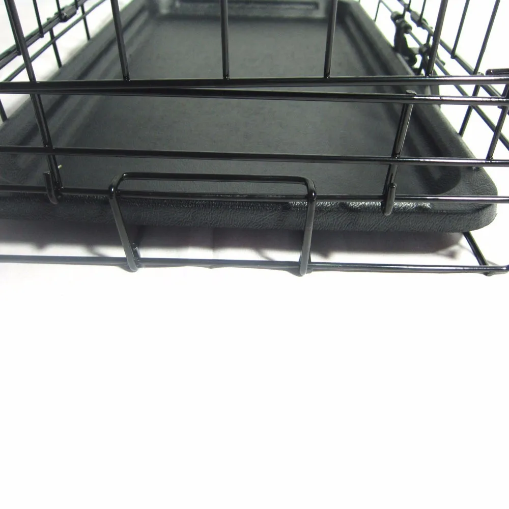 Latest High Quality Pet Kennel Cat Dog Folding Steel Crate Animal Playpen Wire Metal Cage Black Puppy Pet Puppy Dogs Cats Use Latest High Quality Pet Kennel Cat Dog Folding Steel Crate Animal Playpen Wire Metal Cage Black Puppy Pet Puppy Dogs Cats Use
