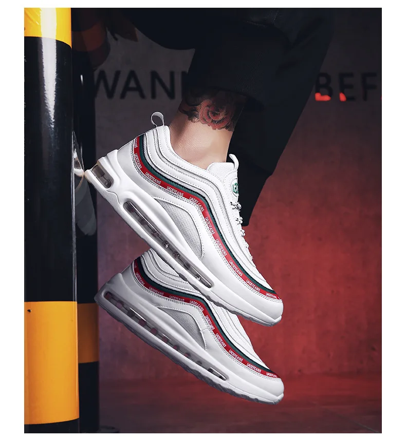 

Pearl Diary New Running Shoes Forwomen Breathable Full Air 97 Sole Sneakers max97 Sport Zapatillas Deporte Hombre brand sneakers