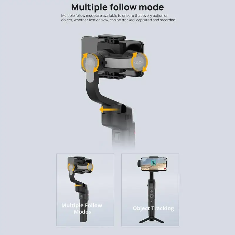 

1pcs Hot Sale 3 - Axis Handheld Universal Stabilizer for Gopro Camera for Mobile Phones Handheld Gimbal