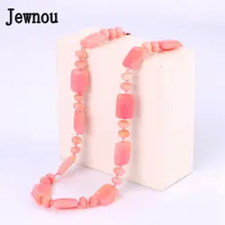 Jewnou розовый кварц изысканное Ожерелье мощность кристалл ювелирные украшения с иудейской символикой Любовь аксессуары Collares Mujer на заказ