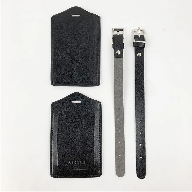 Luggage&bags Accessories Leather Suitcase ID Addres Holder Luggage Label Straps Suitcase Luggage Tags Drop Shipping 718-50