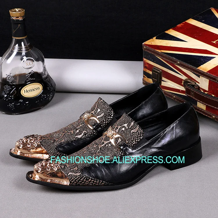 

2018 Men Oxfords Genuine leather Groom Wedding Shoes Big Size euro 46 Mens Dress Shoe Hot