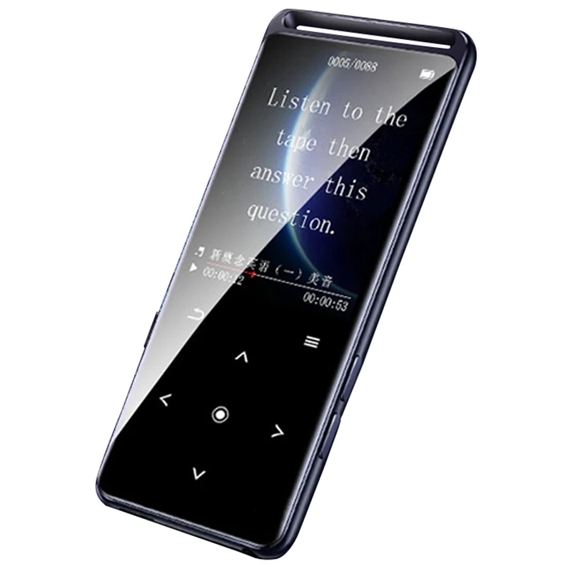 Mp3 плеер BENJIE M6 Bluetooth 5 0 без потерь 16 ГБ Hi Fi портативный с FM радио электронная книга